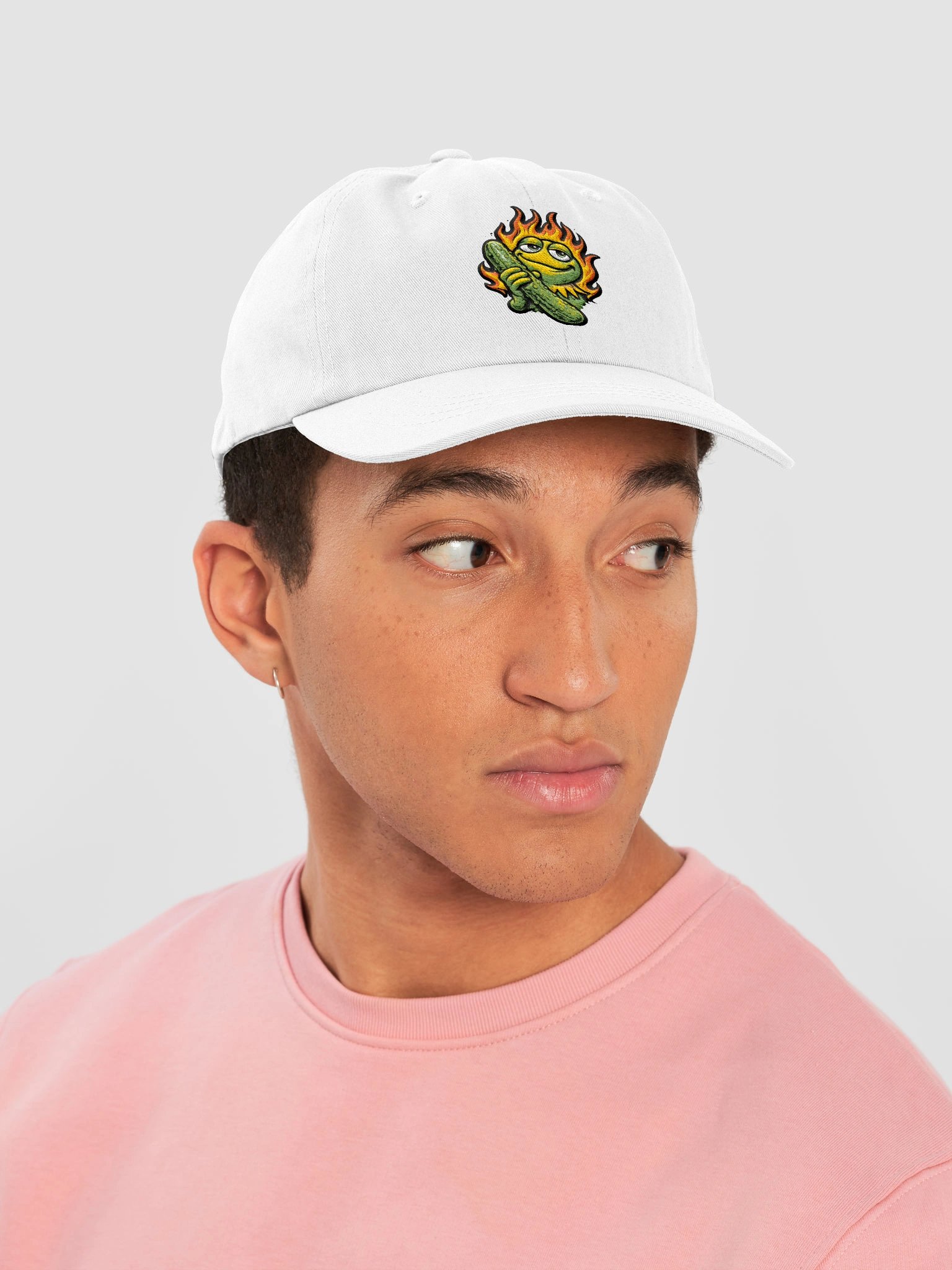 FLAMIN PICKLE DAD HAT product image (28)
