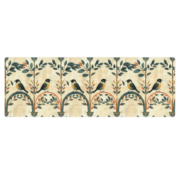 Cute Birds Yoga Mat by Treasure Pie product image (1)