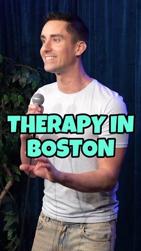 how therapy works in Boston… JULY 11TH - BOSTON - LIVE AT @thecomedystudio - tickets on sale now! - link in bio!