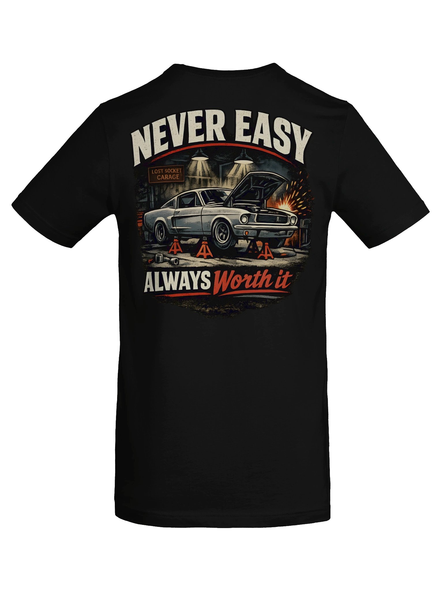 Never Easy, Always Worth It Tee product image (8)