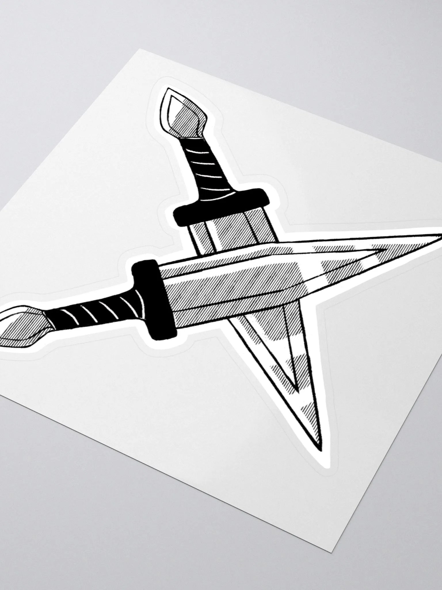 Skai Black & White Symbol Sticker product image (3)