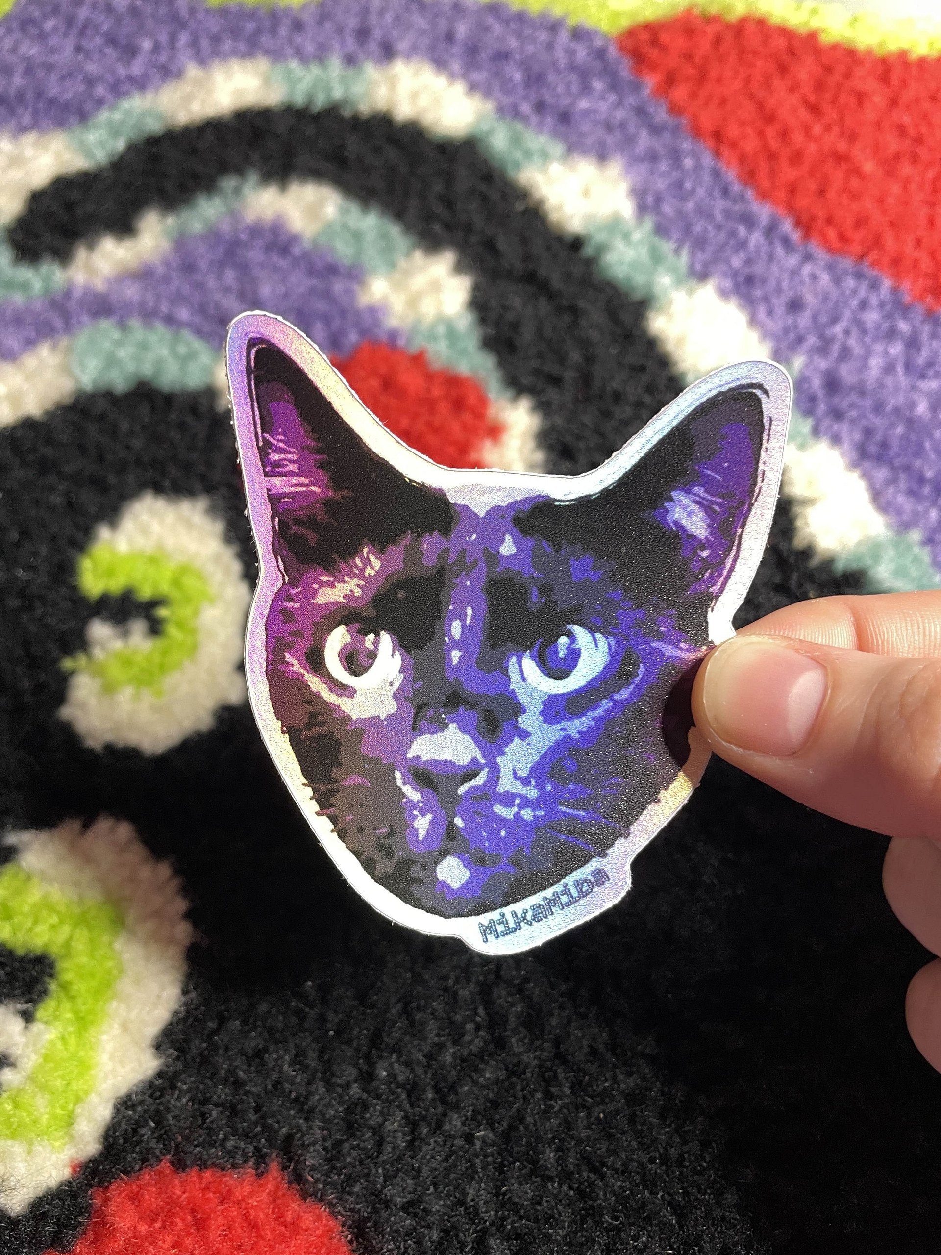 Holo Stinky Sticker product image (1)