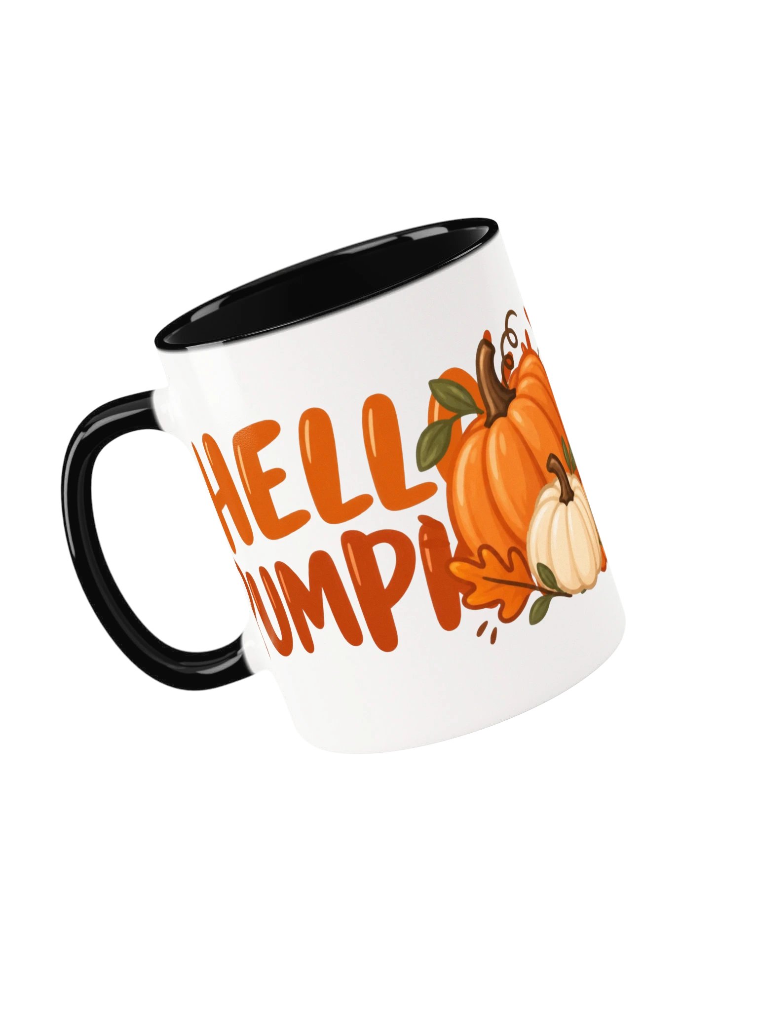 Hello Pumpkin Ceramic Mug | Cute Fall Coffee Cup & Autumn Gift product image (3)
