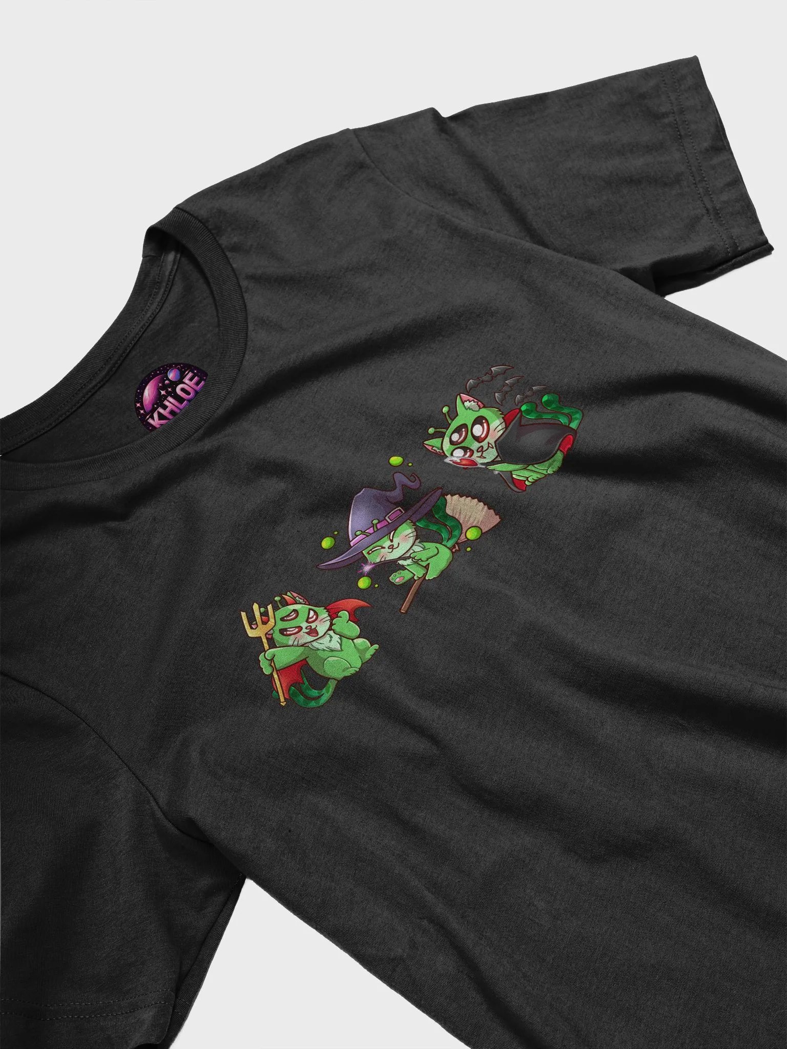 Halloween Cosmos Cat T-Shirt product image (3)