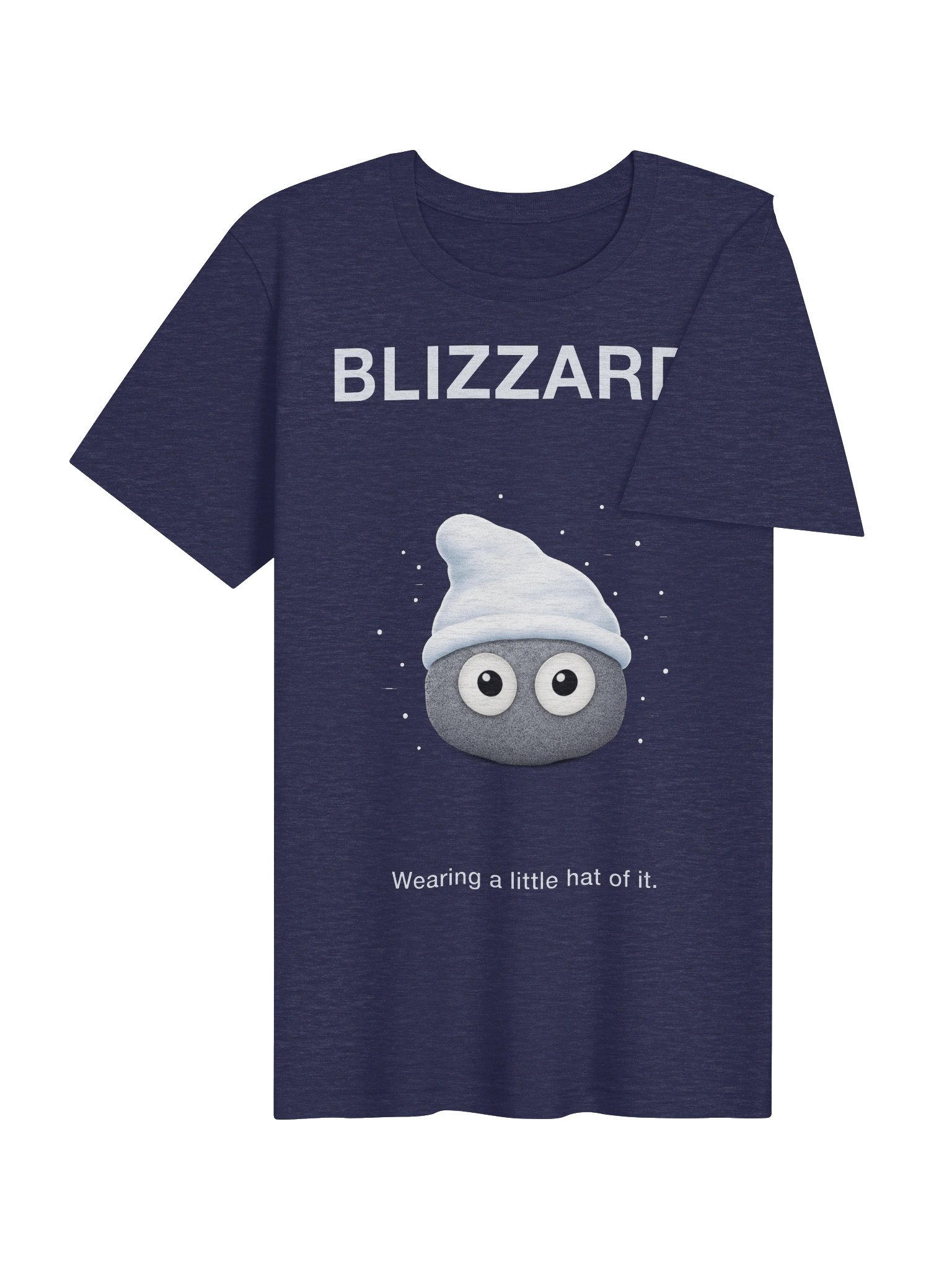 BLIZZARD. Wearing a Little Hat of It. T-Shirt product image (5)