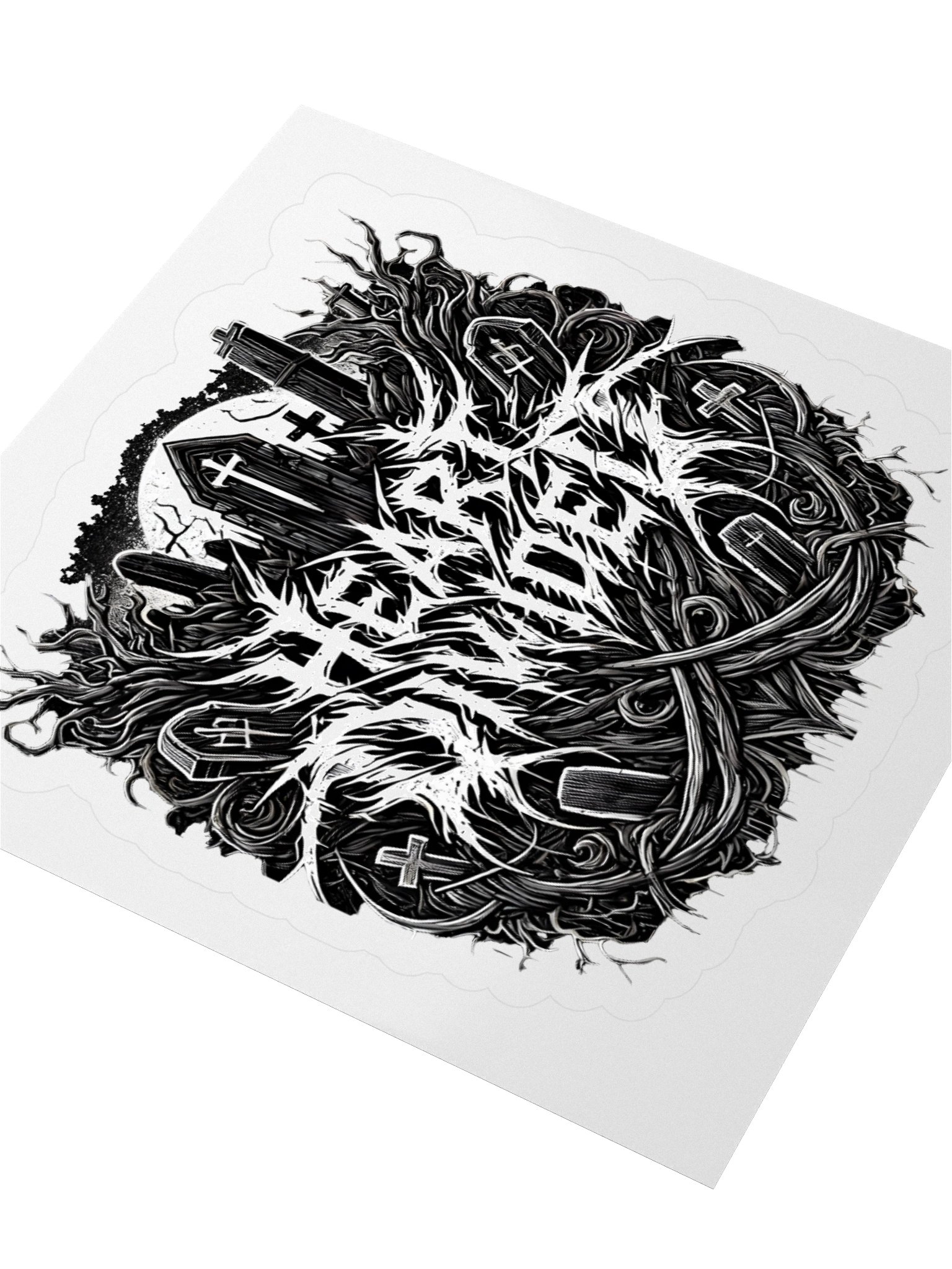 Heart Divided Logo Sticker product image (7)