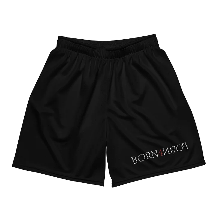 BORN4PORN unisex shorts product image (2)
