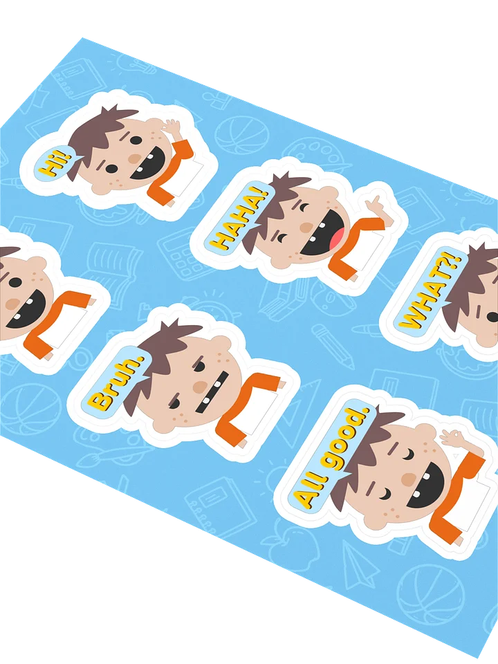 Roys Bedoys Emoji Sticker Sheet product image (2)
