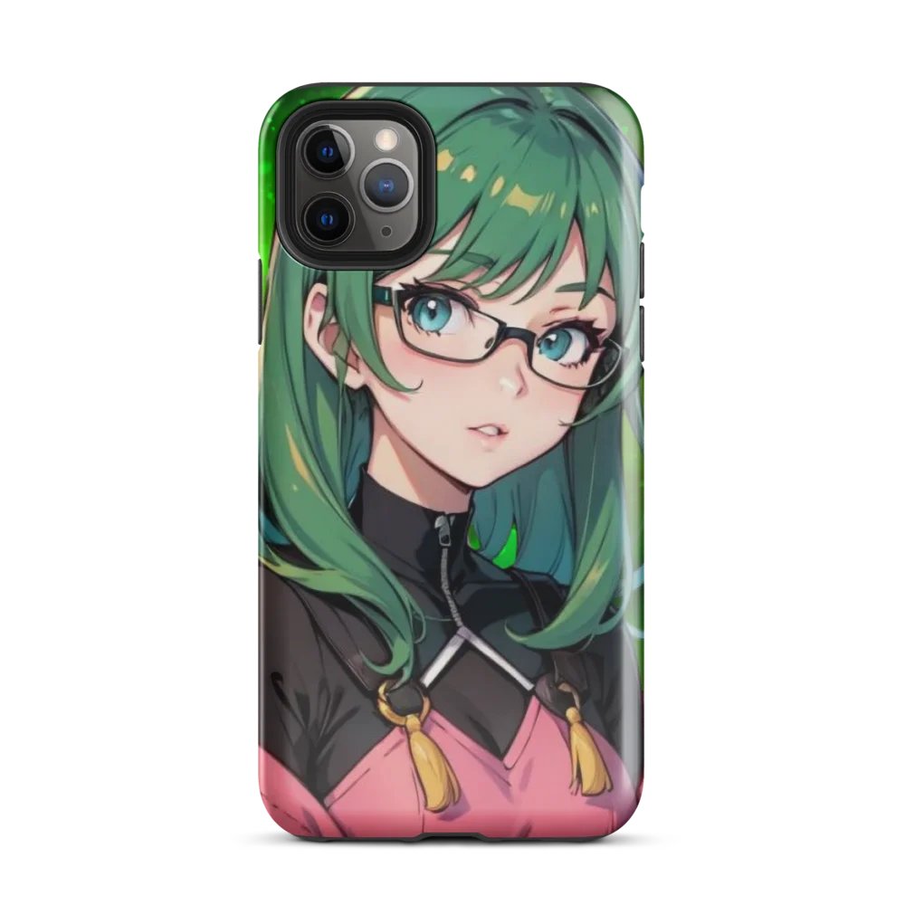 (GREEN WAIFU) K Case for iPhone product image (2)