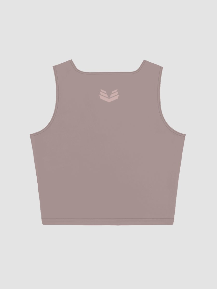 Signature Crop Top Tee - Dusty Mauve product image (6)