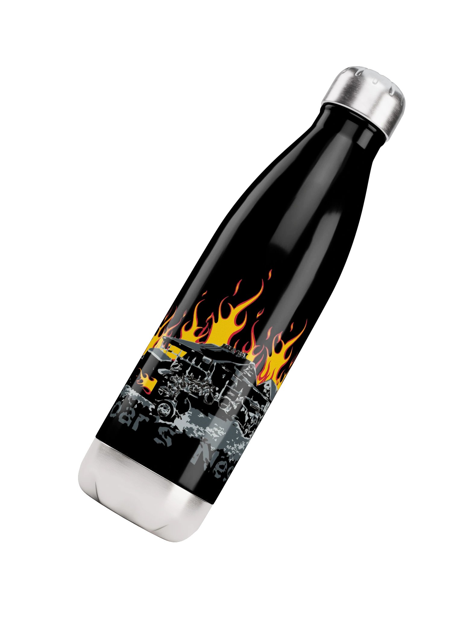 Flaming Hot Stainless Steel Water Bottle product image (4)