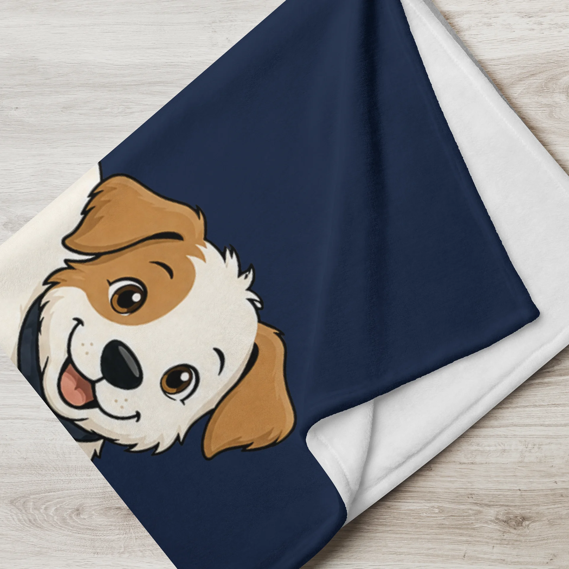Sonance Dog Throw Blanket (Play) Navy product image (2)