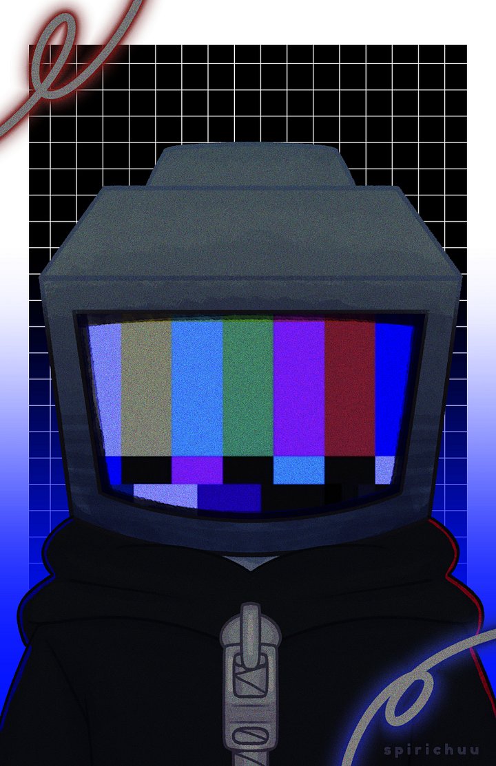 TV Glitch Large Print product image (1)