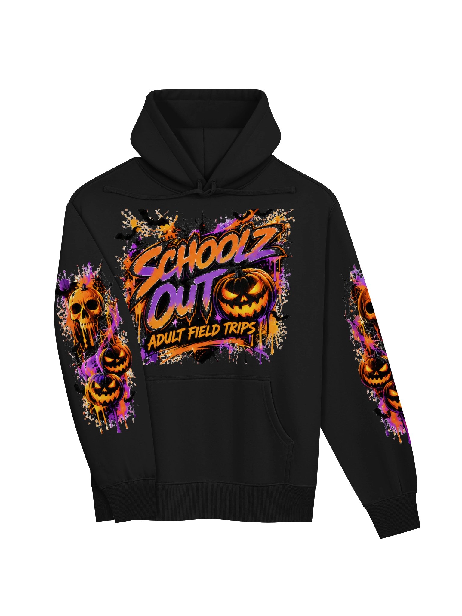Schoolz Out 2026 Halloween Hooded Sweatshirt product image (3)