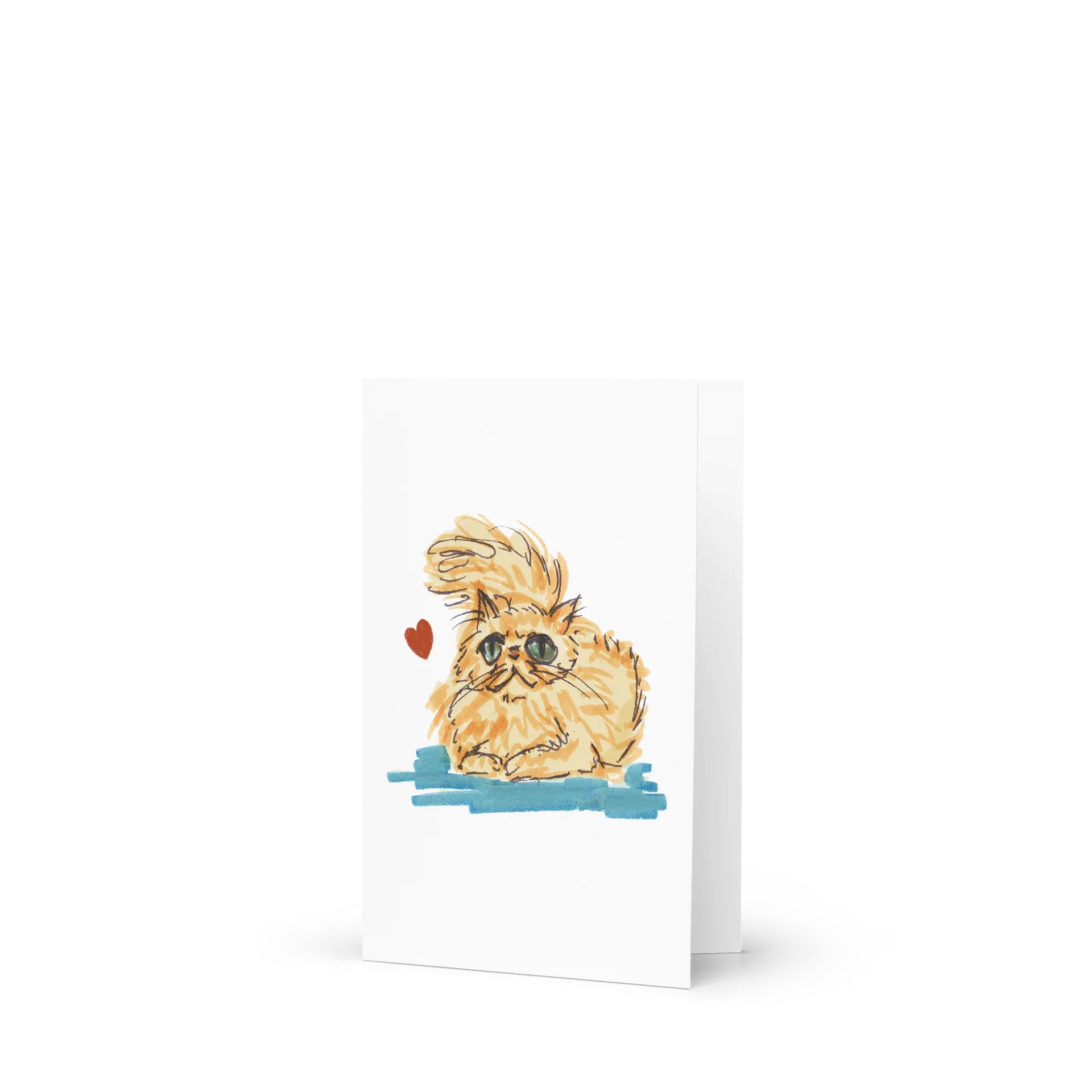 Ginger Cat Card product image (1)