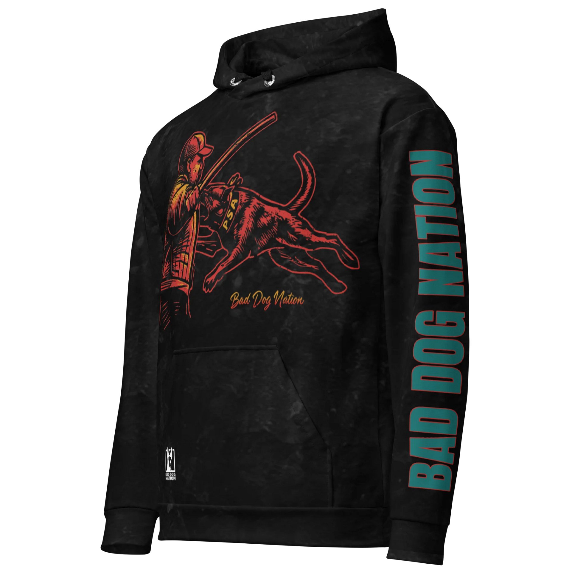 PSA No Excuses Dark - Premium Adult Unisex All Over Print Hoodie product image (4)