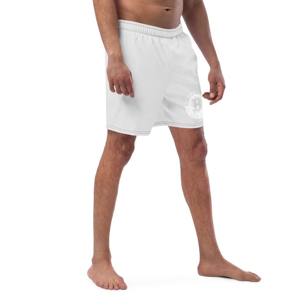 'Let The Gains Begin' Emblem Swim Trunks product image (3)