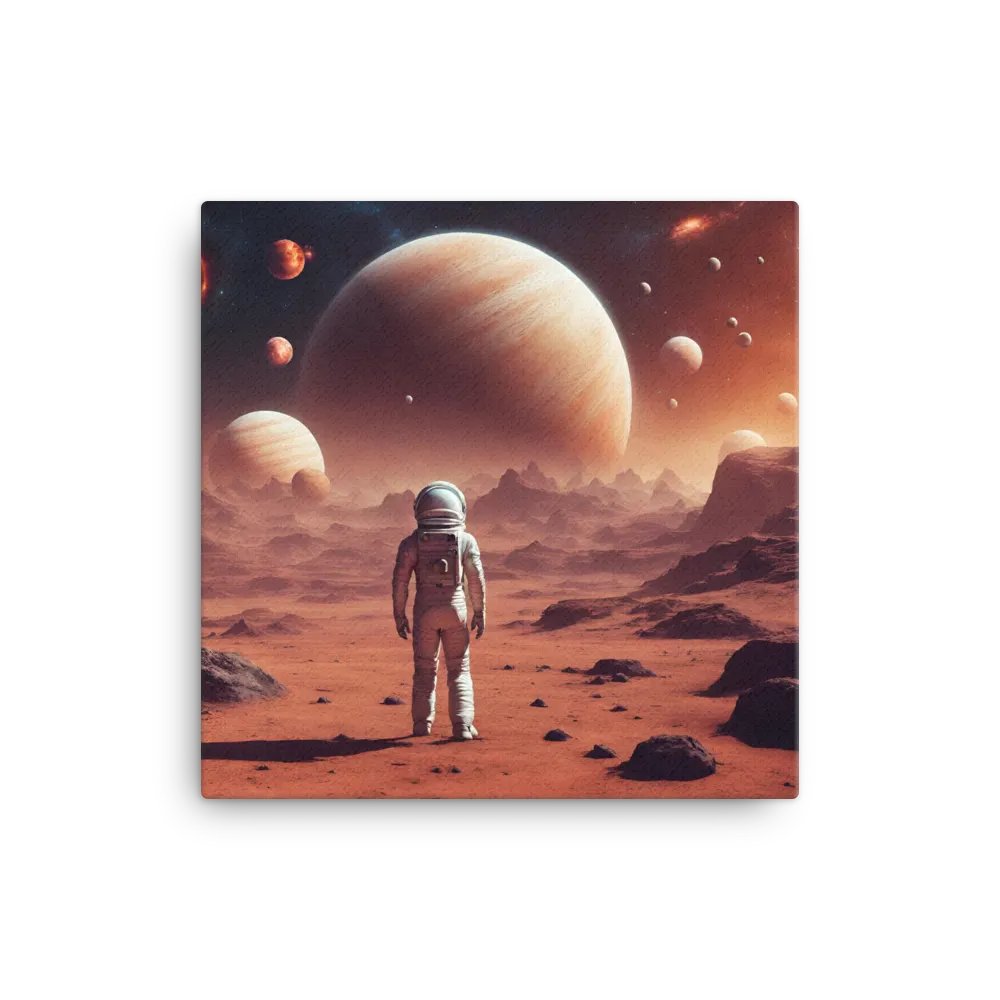 Astronaut On Alien Planet Wall Art product image (5)