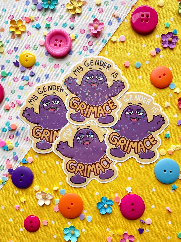 My Gender is Grimace Sticker product image (1)