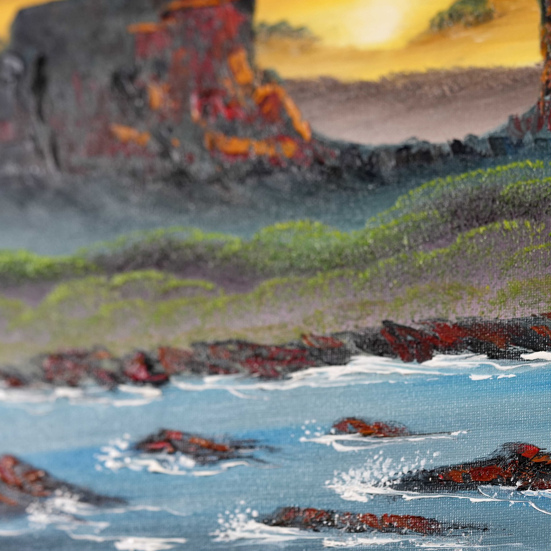 The Canyons River (Original) 12x12 Canvas product image (5)
