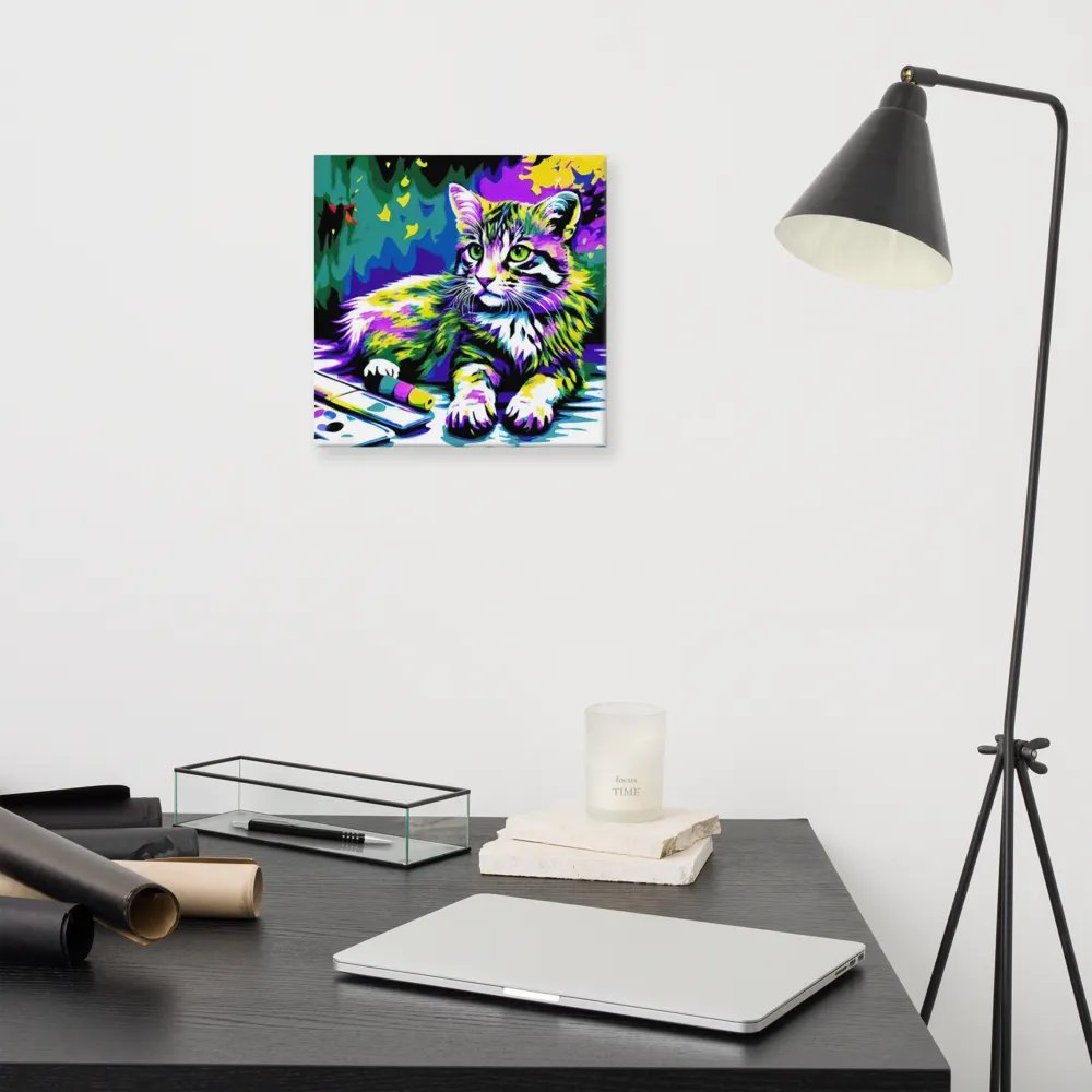 Cute Cat Digital Painting - v8 product image (11)
