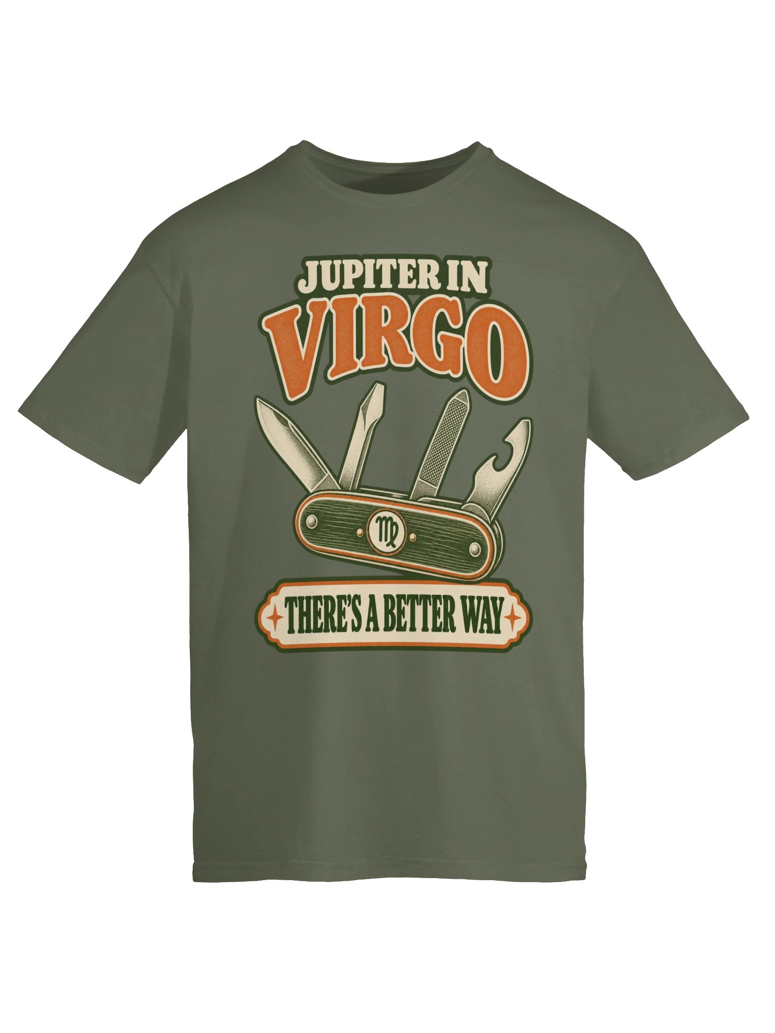 Jupiter in Virgo There’s a Better Way Tee product image (5)