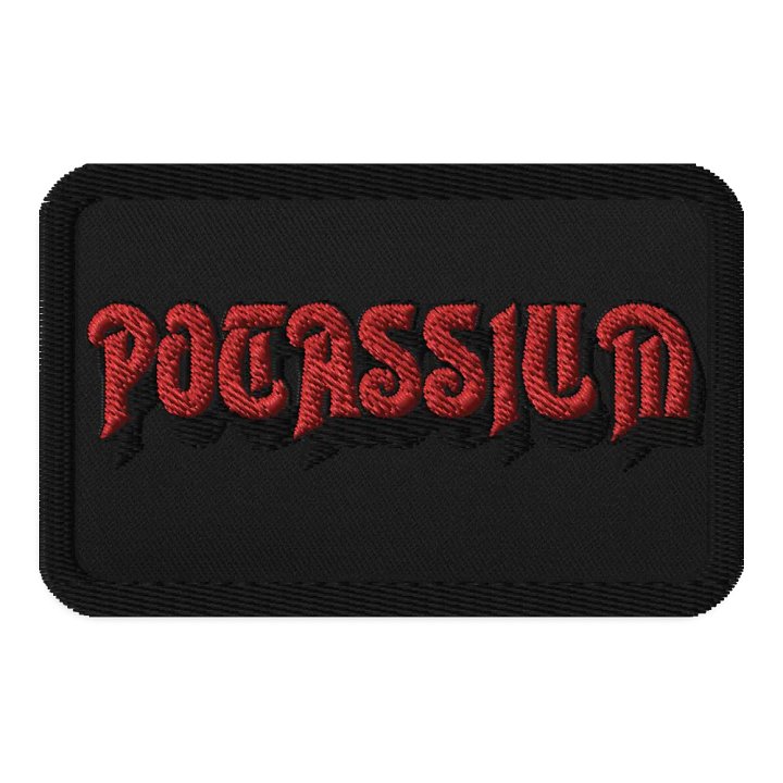 Potassium Logo Patch (Red) product image (1)