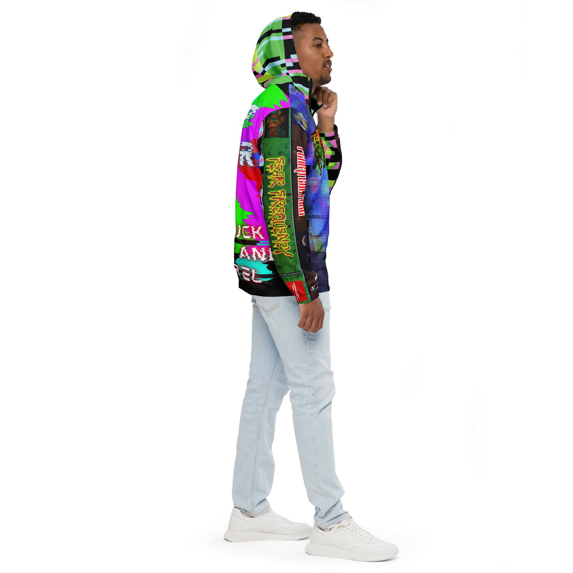 Fear Culture Fear Frequency Full Print Windbreaker product image (5)