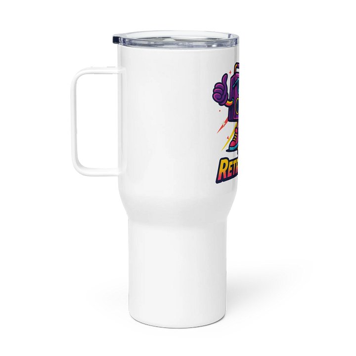 '80s RetroBlast Travel Mug with Handle product image (2)