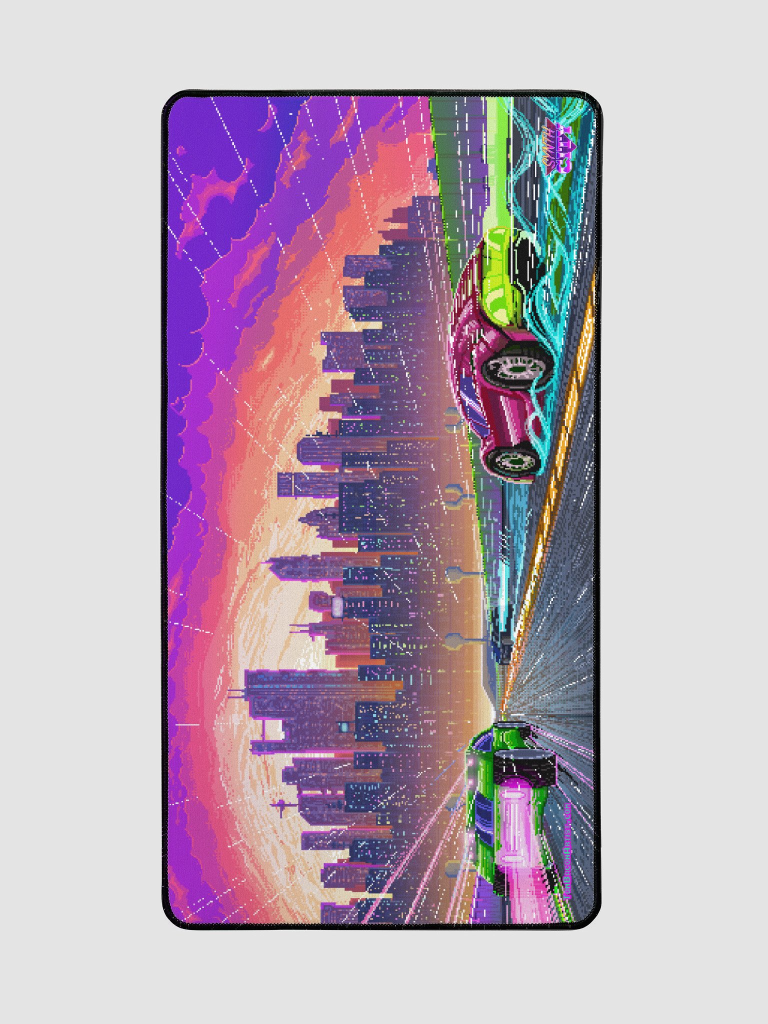 Synth City Super Drive - Deskmat product image (2)