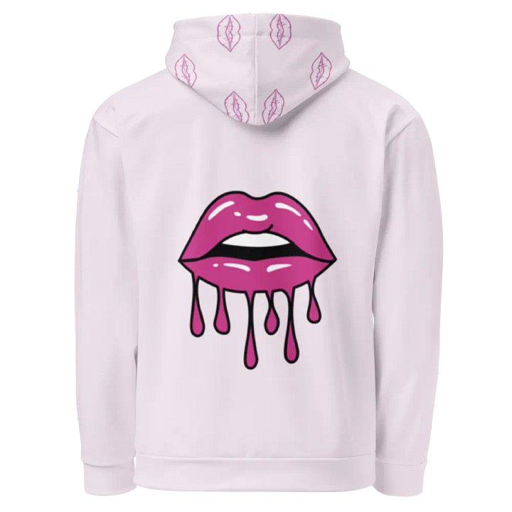 Lingling Kwong Lips Unisex Hoodie (Purple) product image (2)