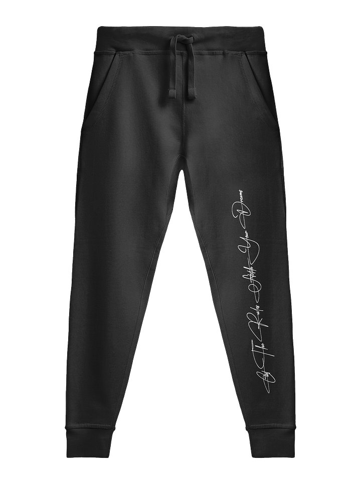 CUT THE RULES STITCH YOUR DREAMS TAGLNE BLACK TAPERED product image (1)