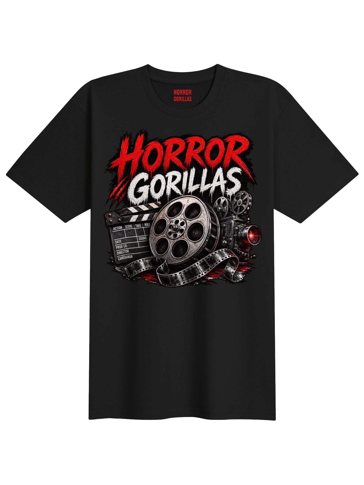 Horror Gorillas Film Reel Edition T-Shirt product image (1)