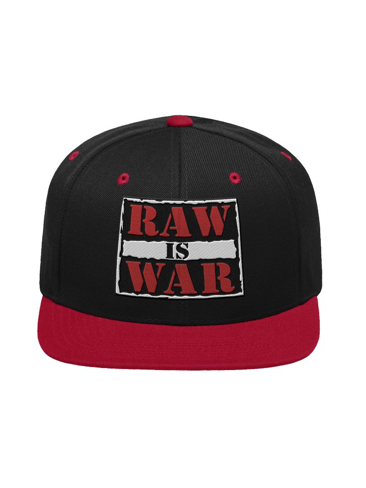 Raw Is War Snapback (Embroidered) product image (1)