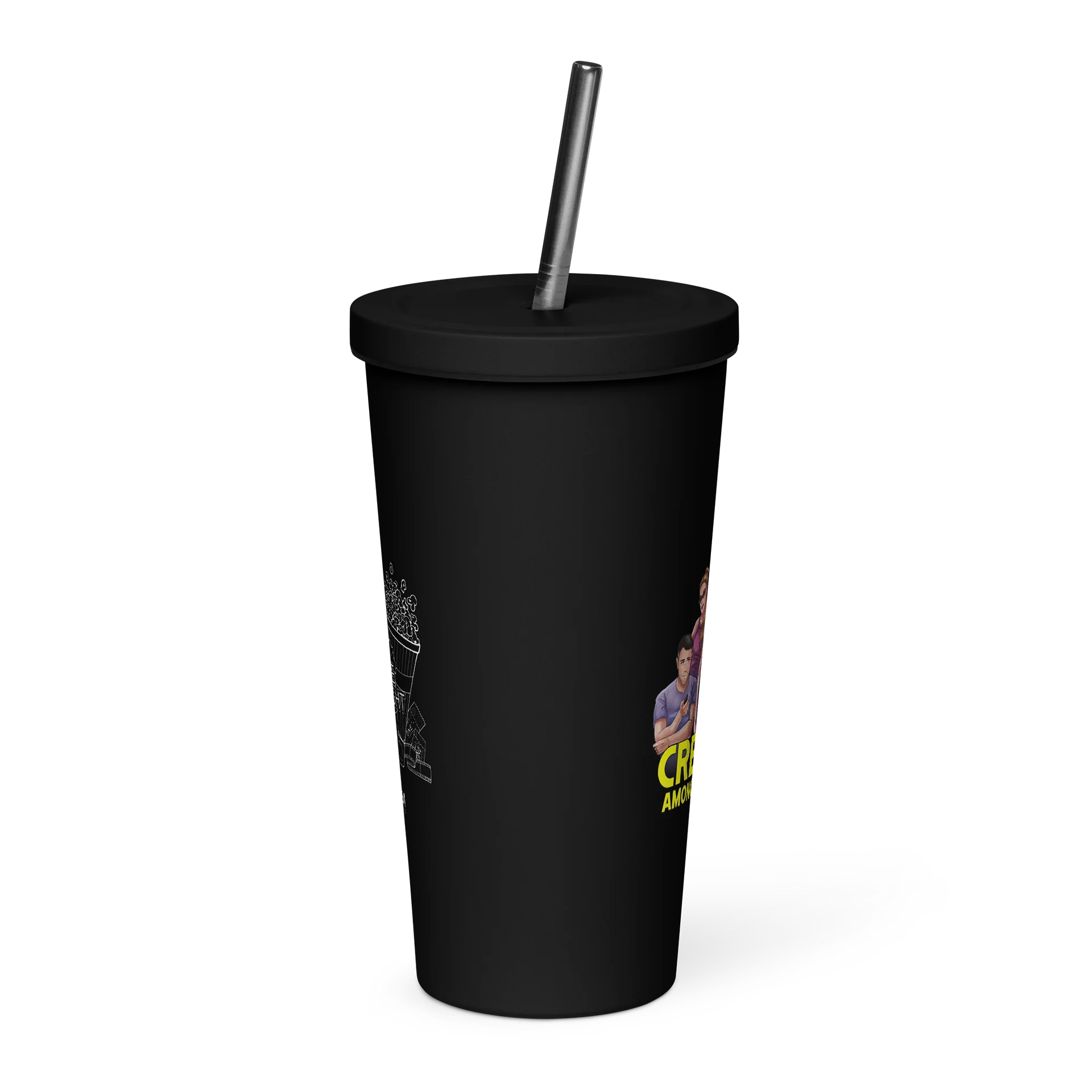 Credits Among Friends - Insulated Tumbler with a Straw product image (4)