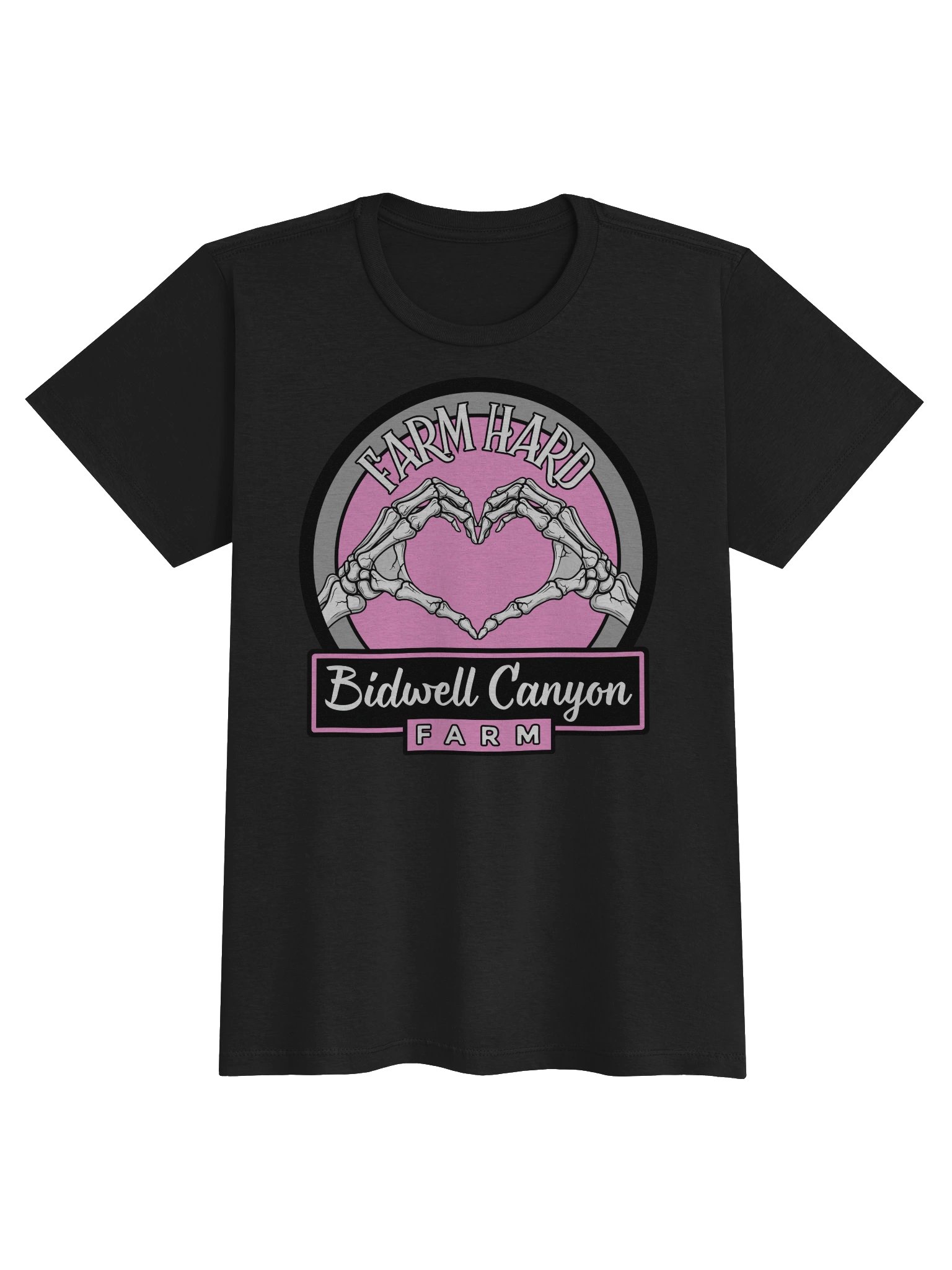 BCF Womens Farm Hard Bones Tee Pink product image (1)