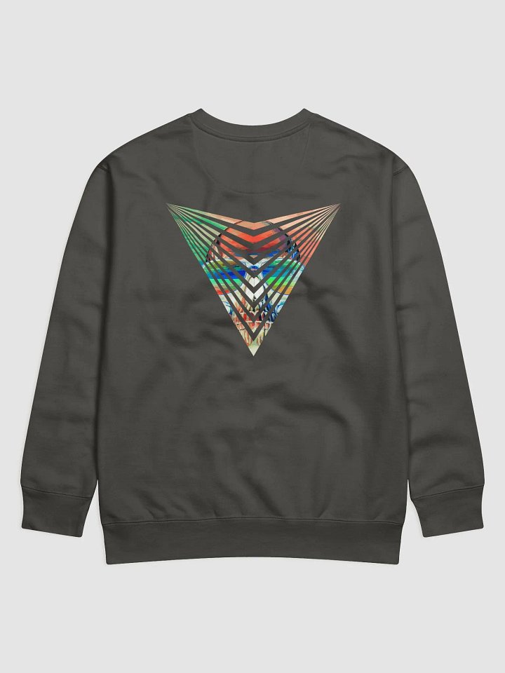 VACIO NEGATIVE Skull Vortex Logo Premium Crewneck Sweatshirt product image (1)