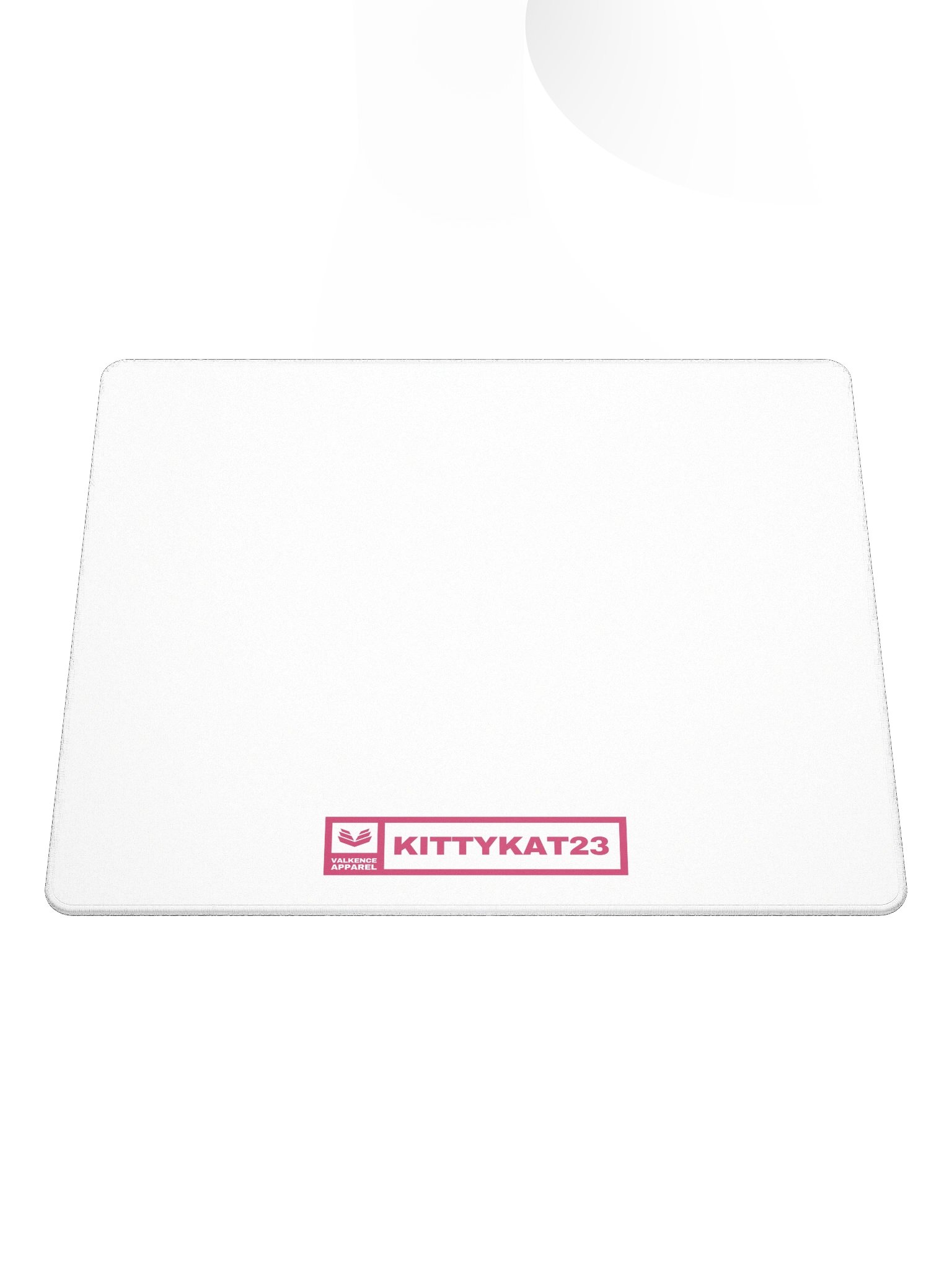 Kittykat23 Gaming Mouse Pad - White product image (1)