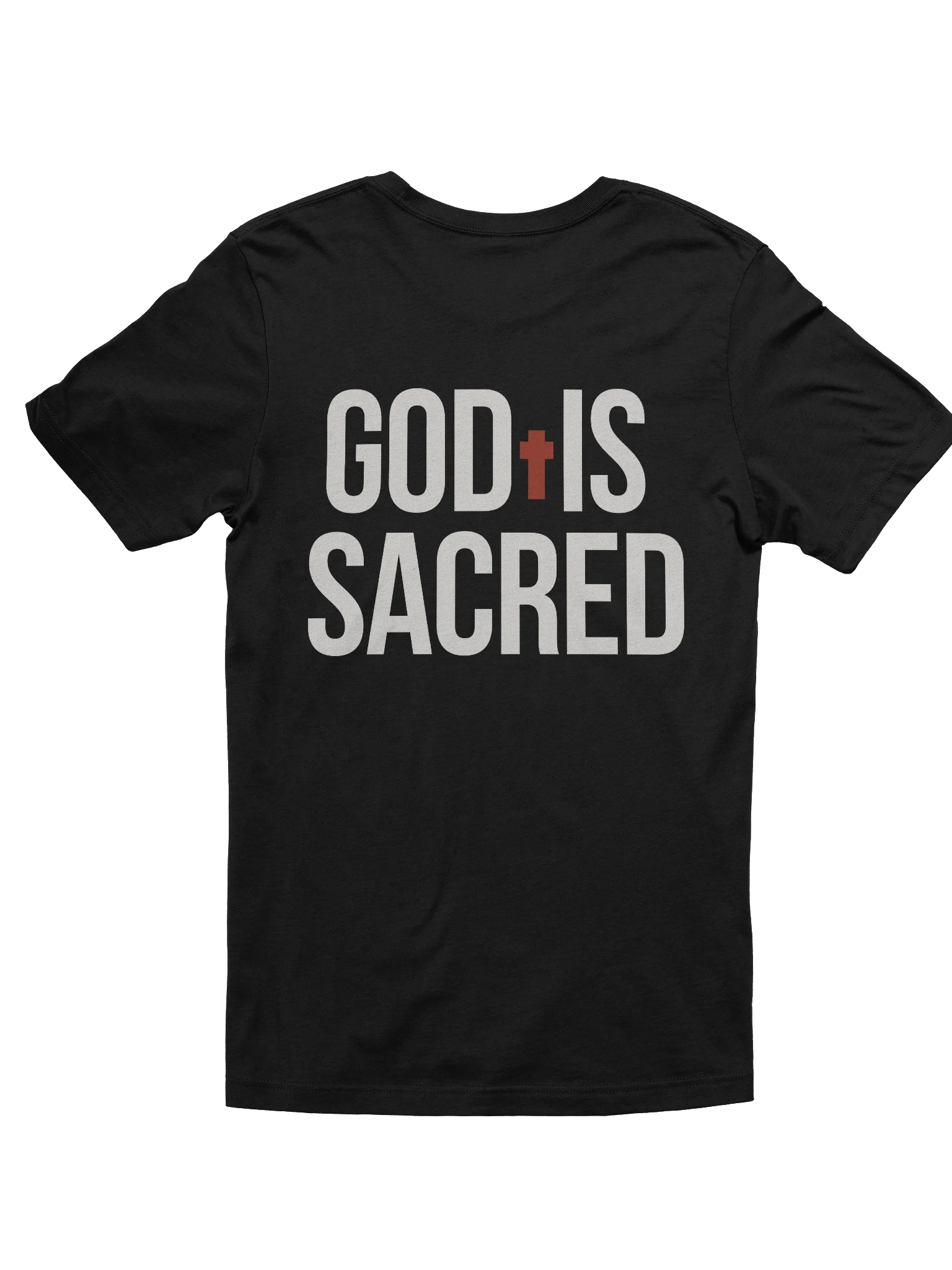 God Is Sacred — Essential Tee (Dark) product image (2)