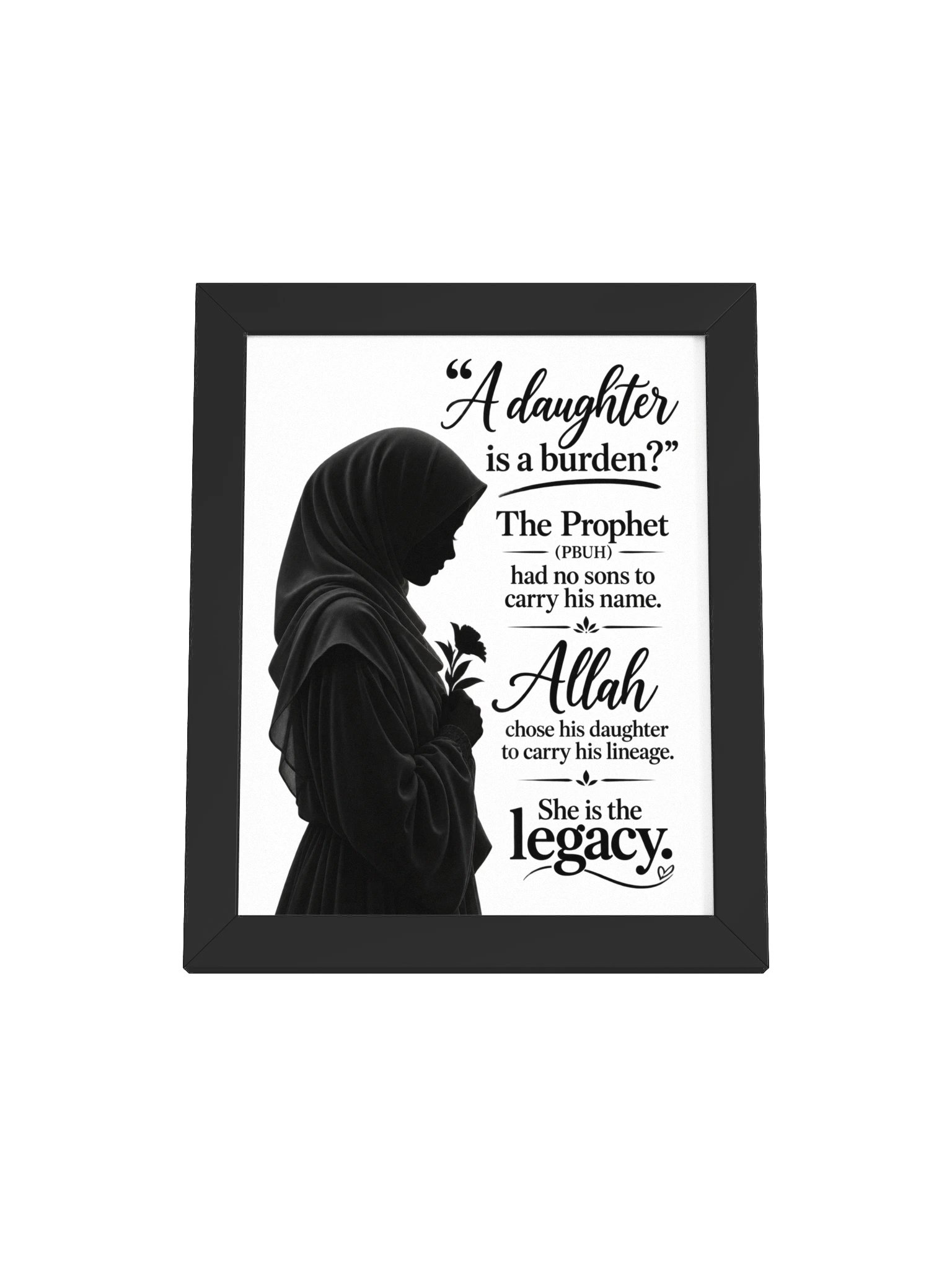 Daughters Lineage - Framed Poster product image (1)