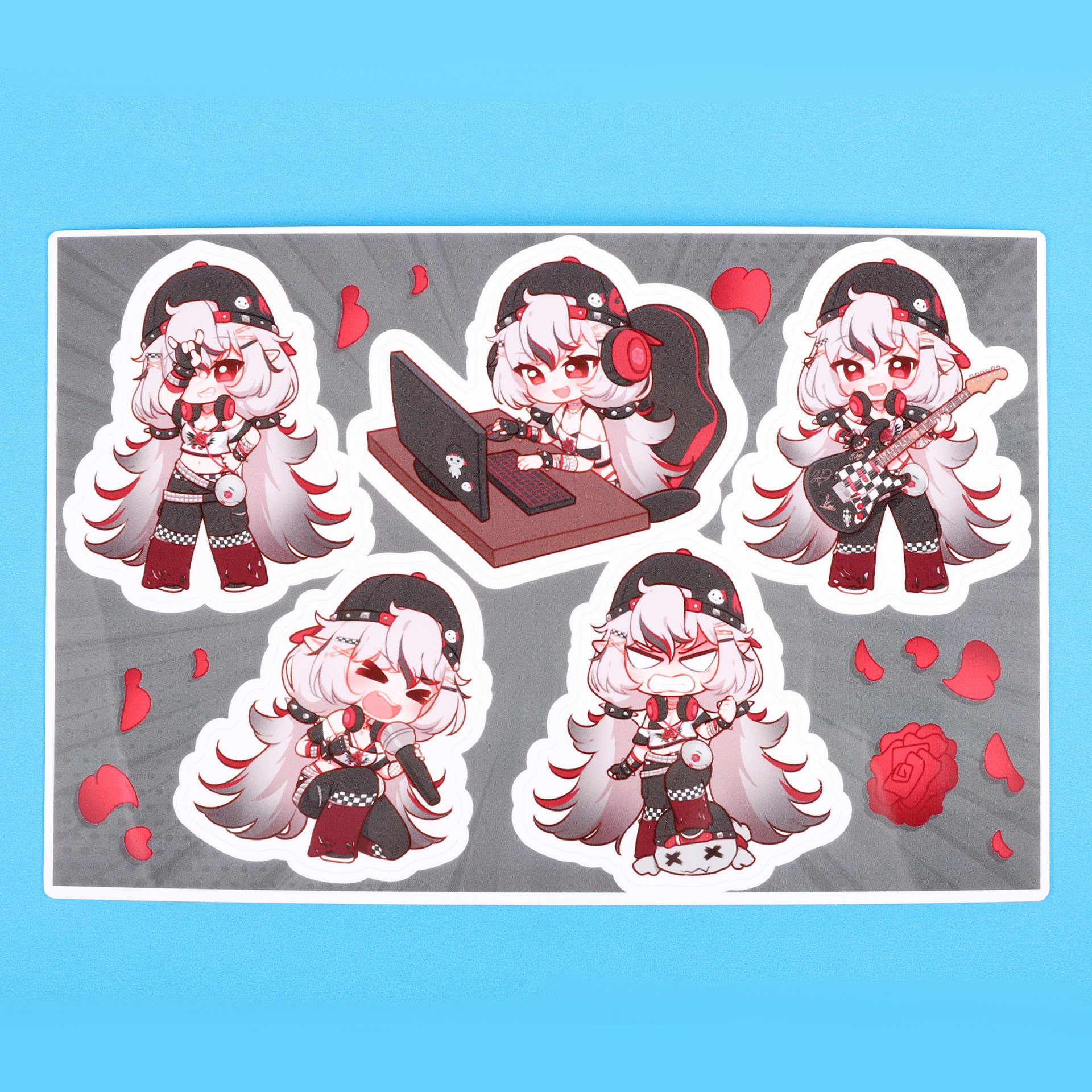 Miyamewrilee Sticker Sheet product image (1)