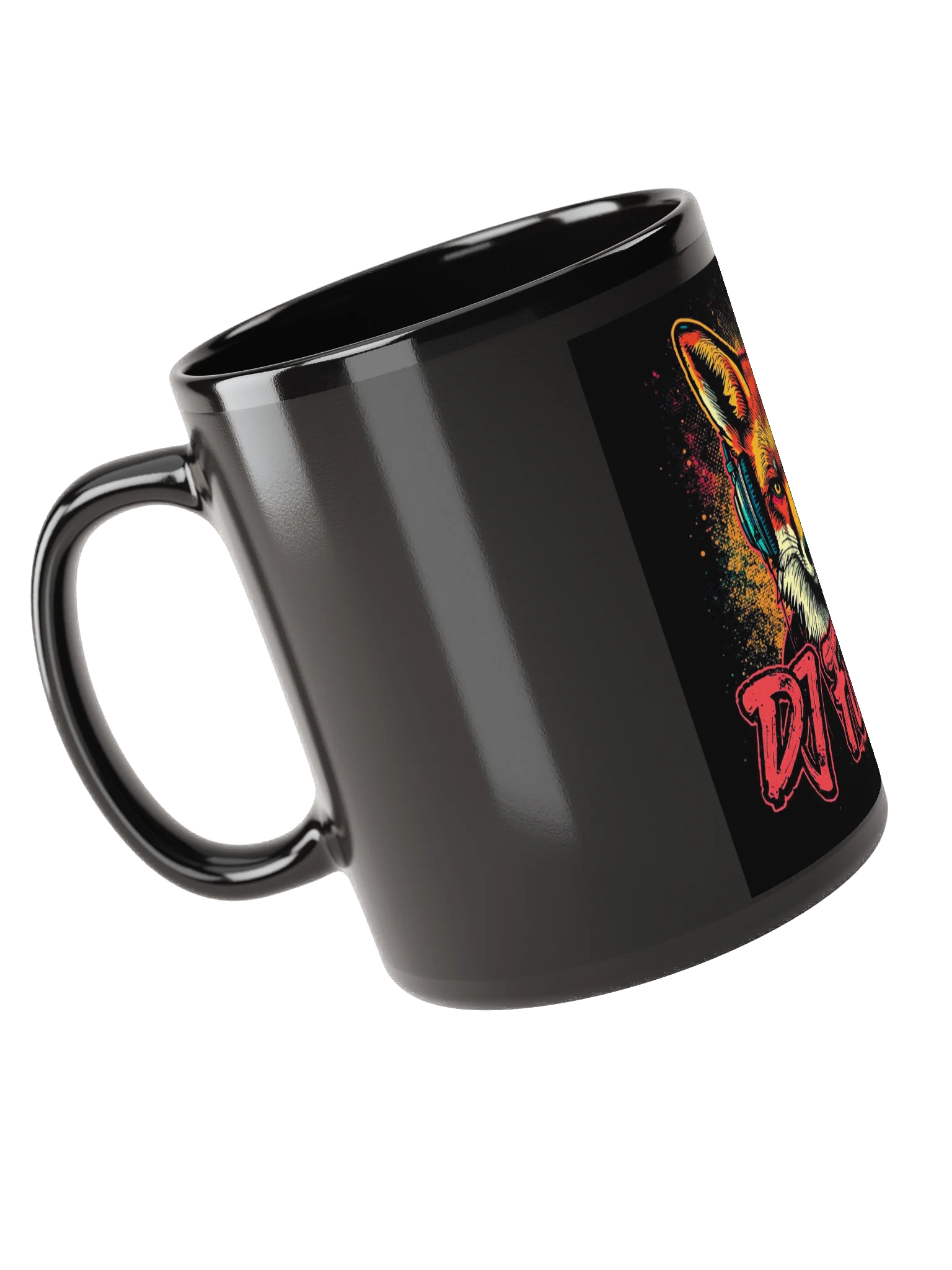 Fuzzy mug Black product image (6)