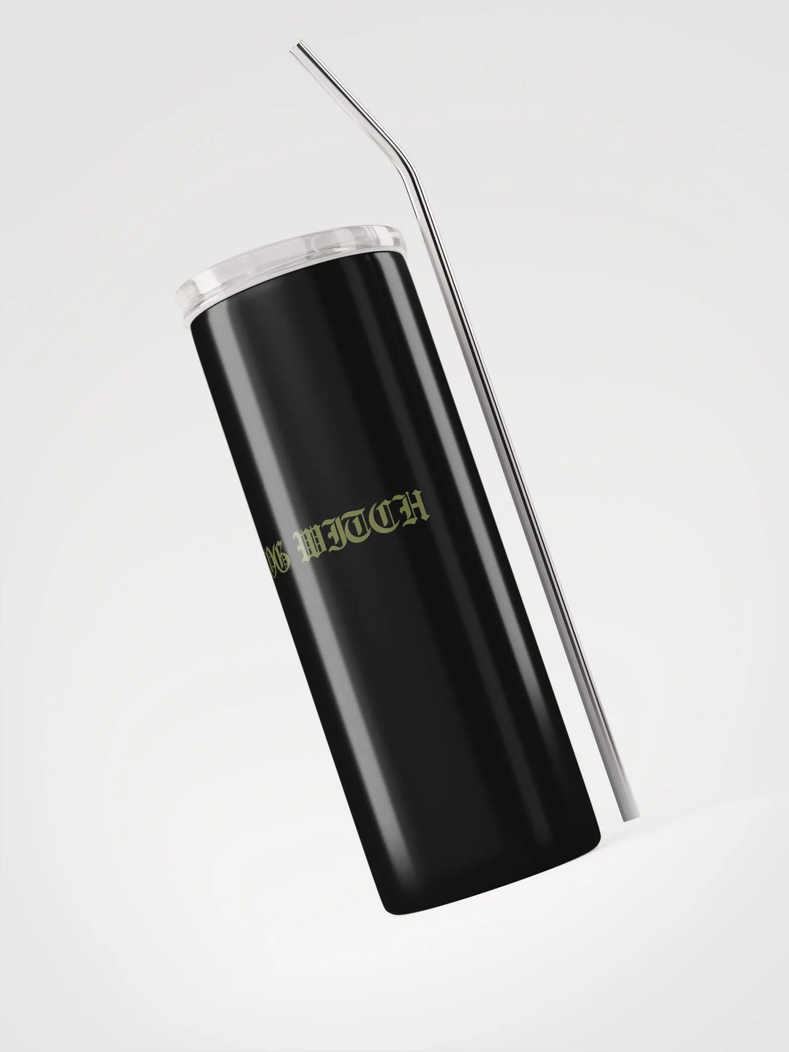 'Bog Witch' Metal Eco Tumbler (and eco straw) product image (3)