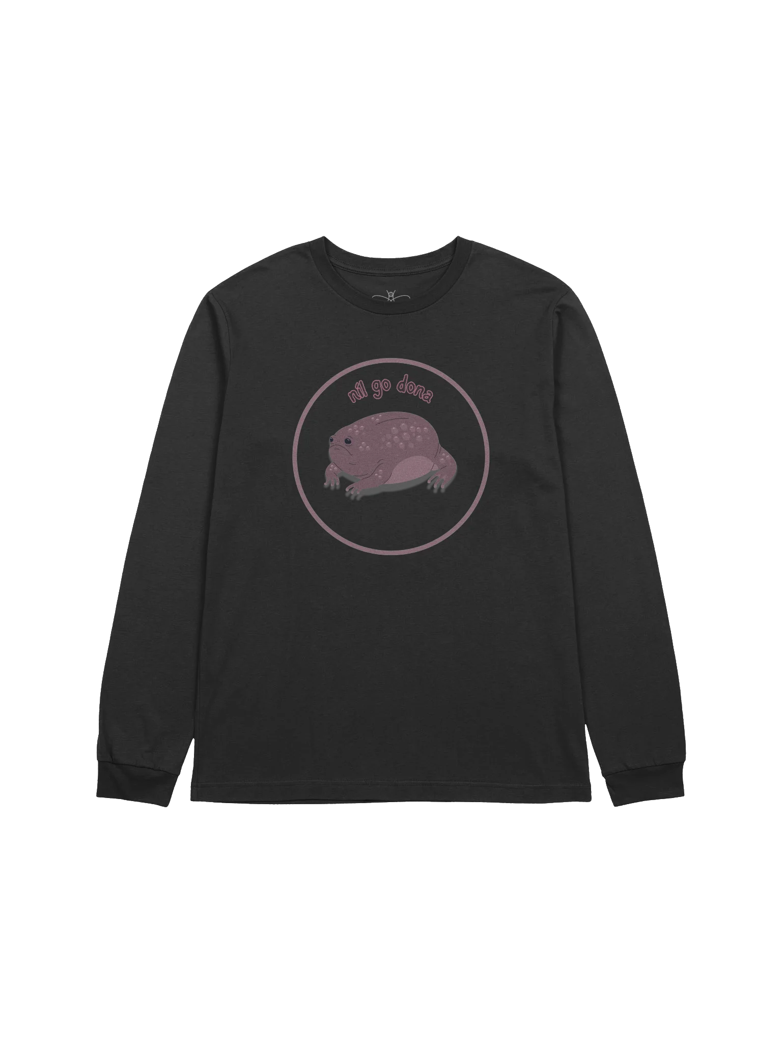 Níl Go Dona (Not Bad) Desert Rain Frog Long Sleeve Tee product image (1)