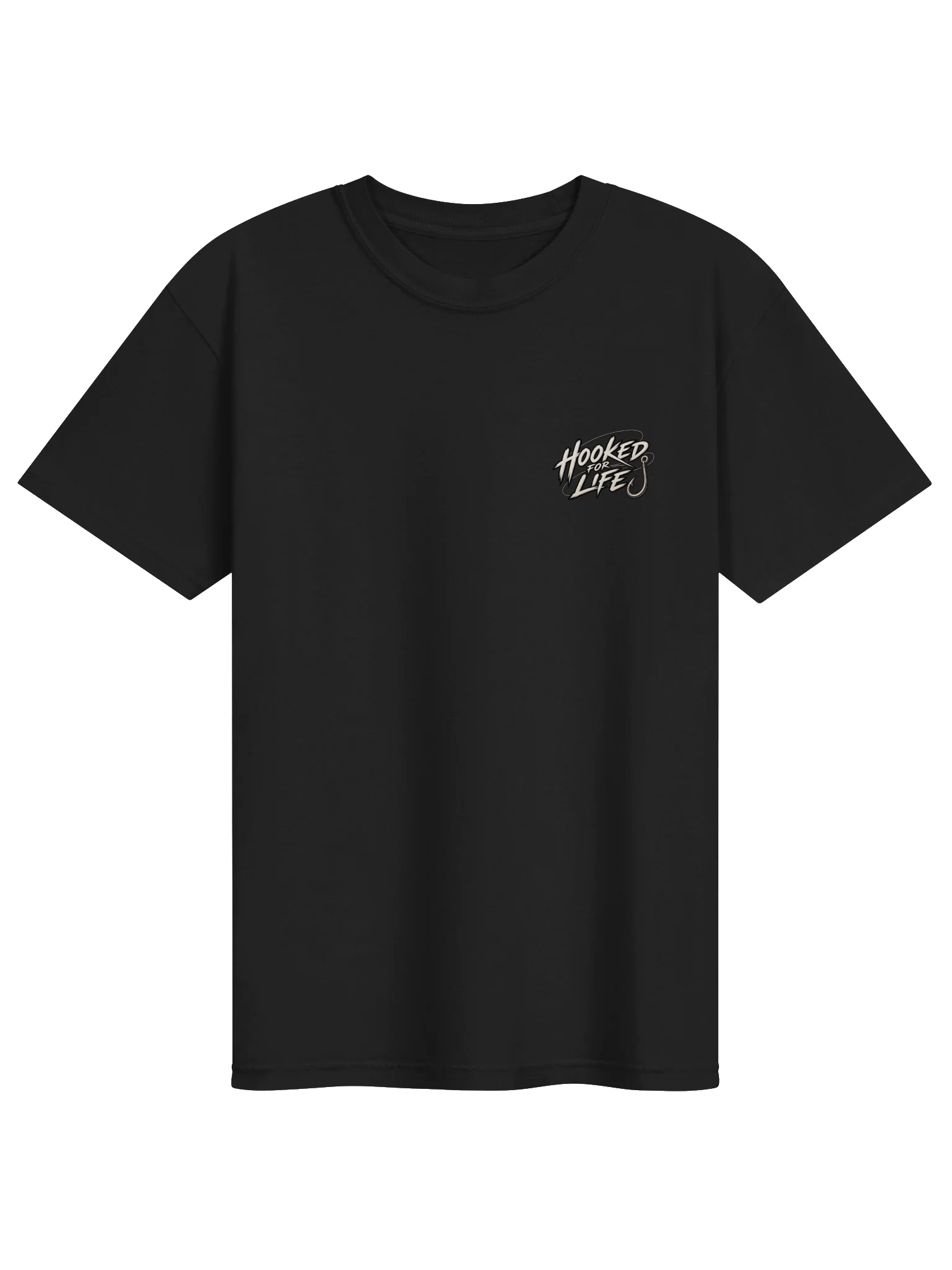 Hooked For Life Bass Fishing Tee product image (5)