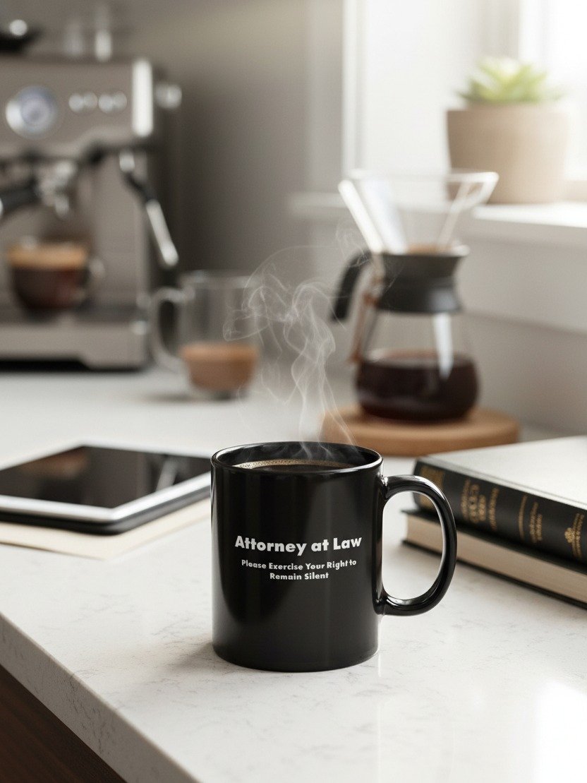 Attorney - Mug - Remain Silent product image (6)