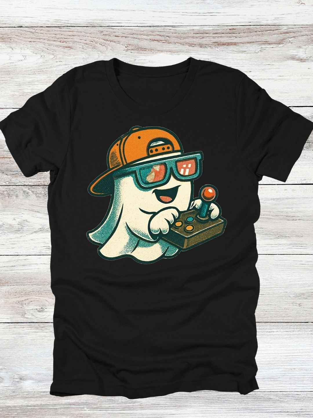 Retro Gamer Ghost T-Shirt product image (1)