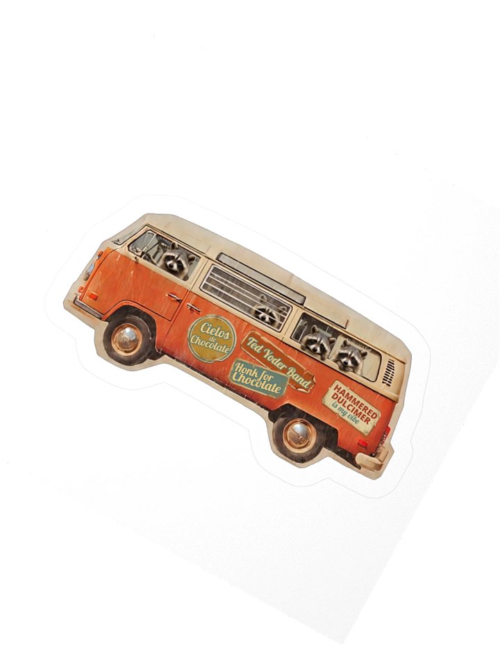 Honk for Chocolate Raccoon Sticker product image (2)