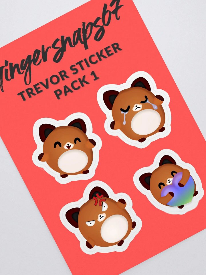 Trevor Sticker Pack 1 product image (1)