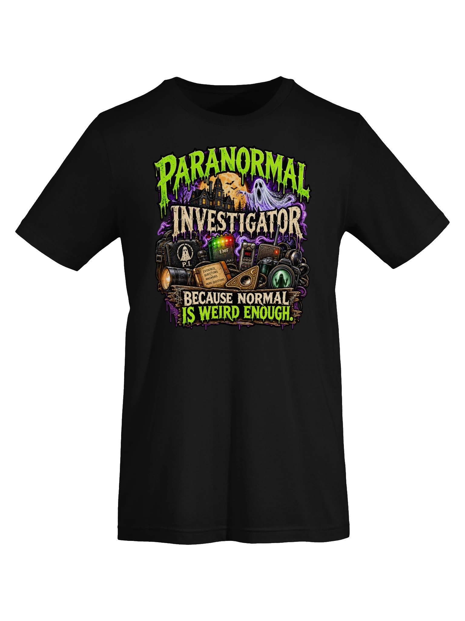 Paranormal Investigator Halloween Tee product image (5)